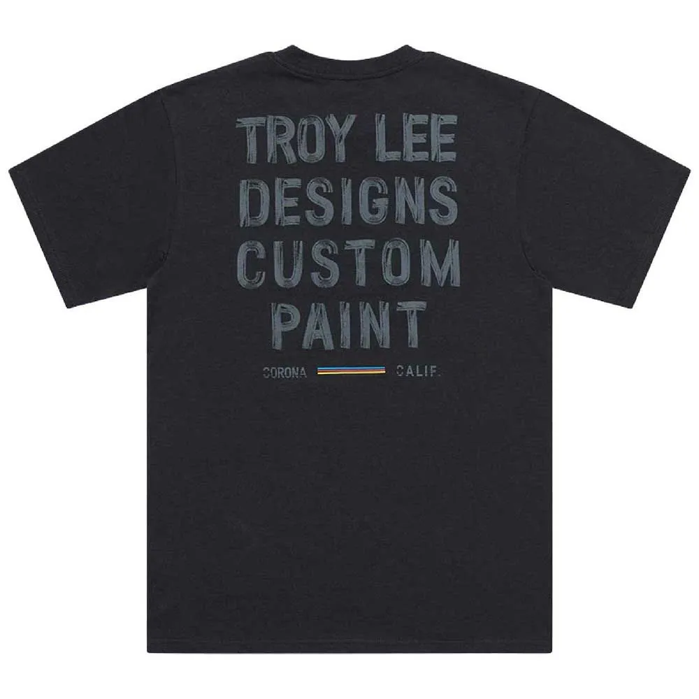 Troy Lee Designs Paint Carbon Kortarmet T-skjorte Troy Lee Designs Paint Carbon Kortarmet T-skjorte