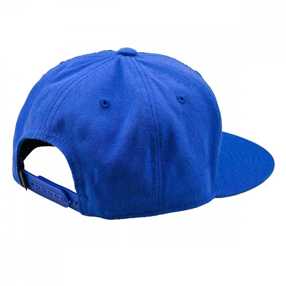 Troy Lee Designs Signature Flat Cap, Blue
