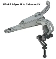 TRP I-Spec EV HD4.0 Adapter Venstre TRP I-Spec EV HD4.0 Adapter Venstre