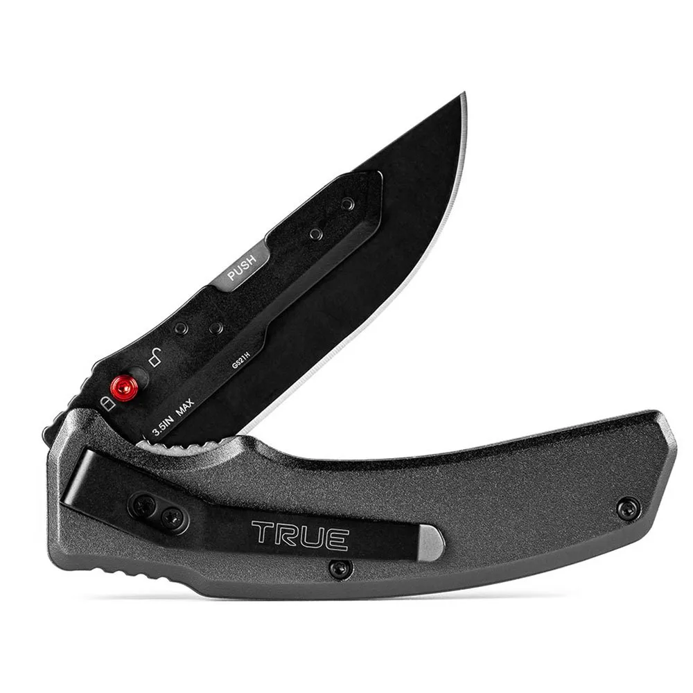 True Utility Kniv Med Utskiftbare Blader, Black, One Size