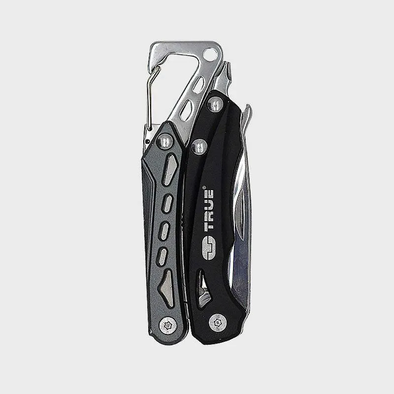 True Utility Seven Multiverktøy, Black, One Size