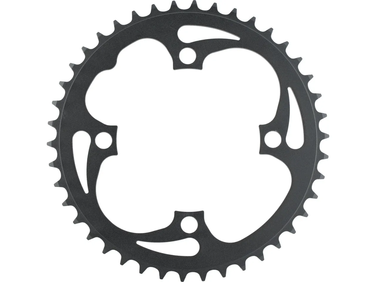 Truvativ Kettenblatt Singlespeed 4-Arm, Alu, 104 mm Lochkreis, Blast black, 42t