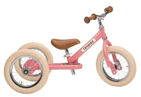 Trybike Balance / Trehjuls løpesykkel, rosa