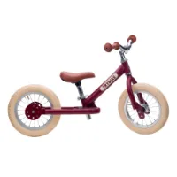 Trybike Balanse / Løpesykkel 2 matt vintage rød Trybike Balanse / Løpesykkel 2 matt vintage rød