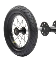 Trybike ekstra hjul svart Trybike ekstra hjul svart