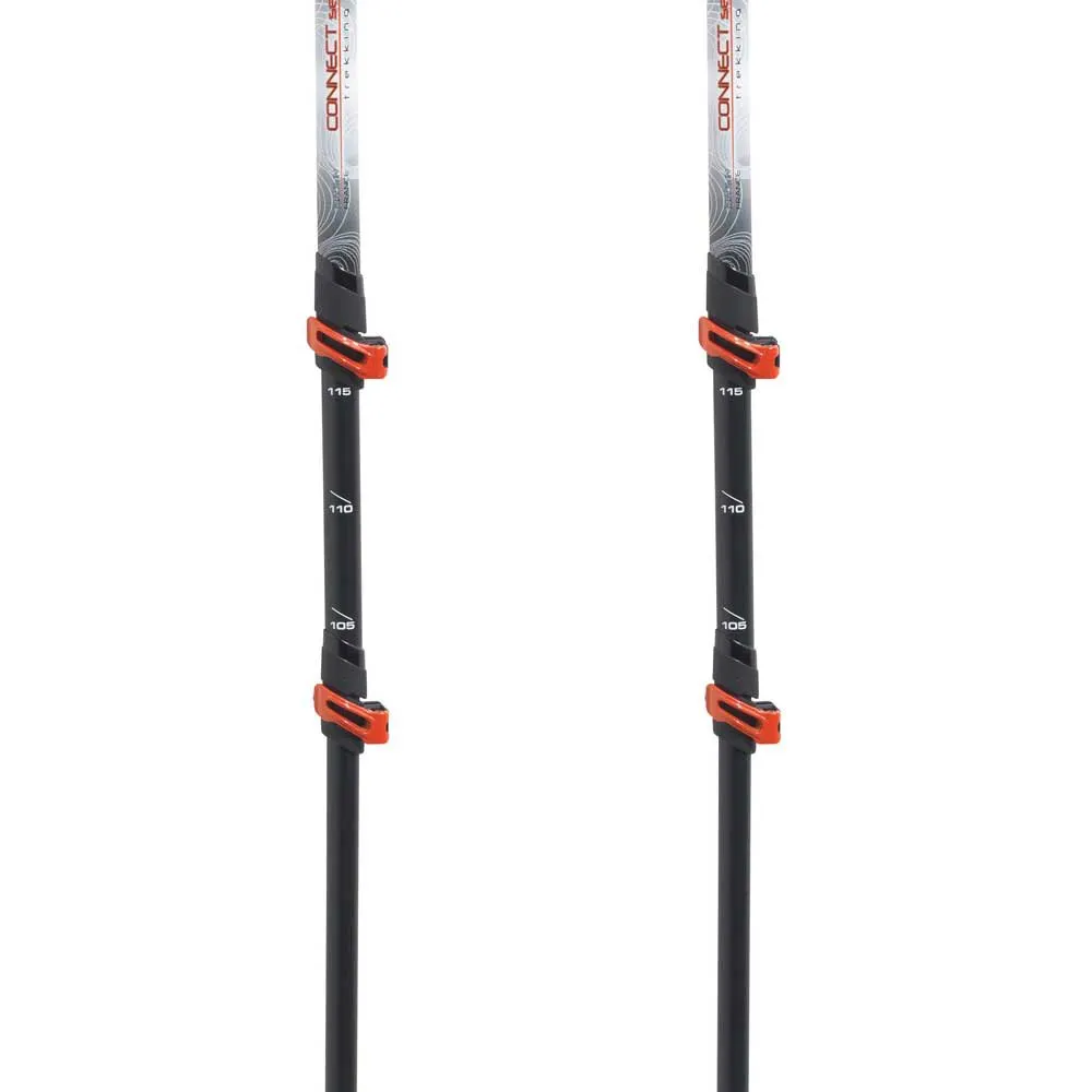 Tsl Outdoor Connect Carbon 3 Light Swing Spaserstokker, Black / red, 72.5-140cm Tsl Outdoor Connect Carbon 3 Light Swing Spaserstokker, Black / red, 72.5-140cm