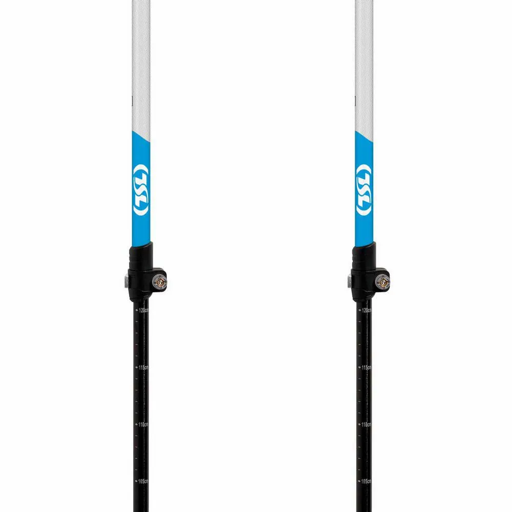 Tsl Outdoor Hiking Aluminium 2 Light Twist Spaserstokker, Black / white, 78-135cm