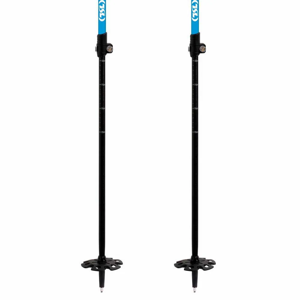 Tsl Outdoor Hiking Aluminium 2 Light Twist Spaserstokker, Black / white, 78-135cm