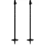 Tsl Outdoor Hiking Aluminium 2 Soft Twist Spaserstokker, Black / white, 78-135cm