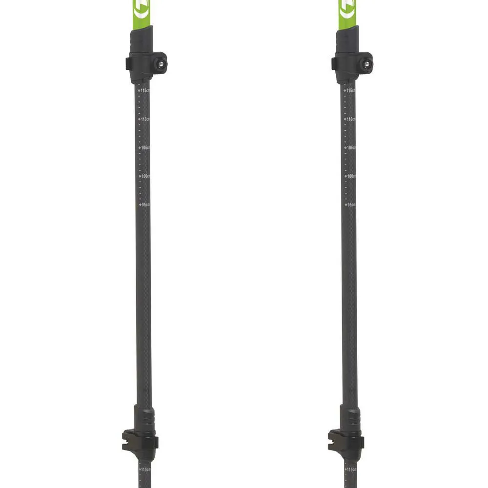 Tsl Outdoor Hiking Aluminium Comp 3 Cross Spaserstokker, Grey / green, 60-125cm