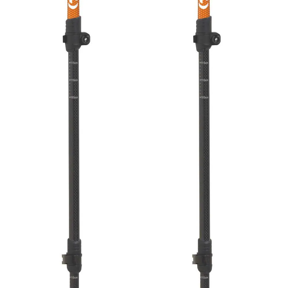 Tsl Outdoor Hiking C3 Cross Spaserstokker, Black / orange, 63-135cm Tsl Outdoor Hiking C3 Cross Spaserstokker, Black / orange, 63-135cm