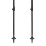 Tsl Outdoor Hiking C3 Cross Spaserstokker, Black / orange, 63-135cm