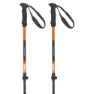 Tsl Outdoor Hiking C3 Light Spaserstokker, Black / orange, 63-135cm