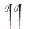 Tsl Outdoor Hiking Carbon 5 Cross Spaserstokker, Black / orange, One Size