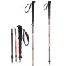 Tsl Outdoor Hiking Carbon 5 Cross Spaserstokker, Black / orange, One Size