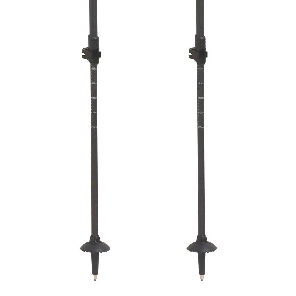 Tsl Outdoor Hiking Carbon Comp 3 Cross Spaserstokker, Black / green, 60-125cm Tsl Outdoor Hiking Carbon Comp 3 Cross Spaserstokker, Black / green, 60-125cm