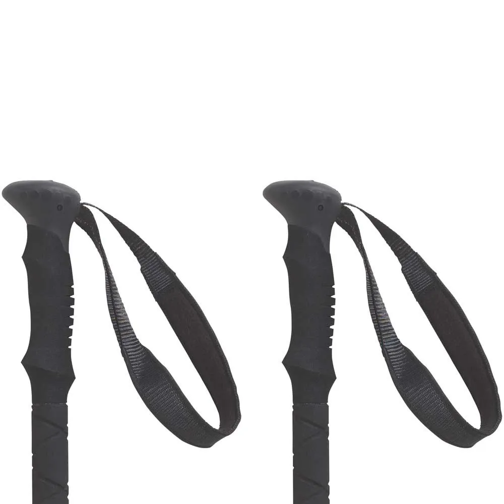 Tsl Outdoor Hiking Carbon Comp 3 Cross Spaserstokker, Black / green, 60-125cm Tsl Outdoor Hiking Carbon Comp 3 Cross Spaserstokker, Black / green, 60-125cm