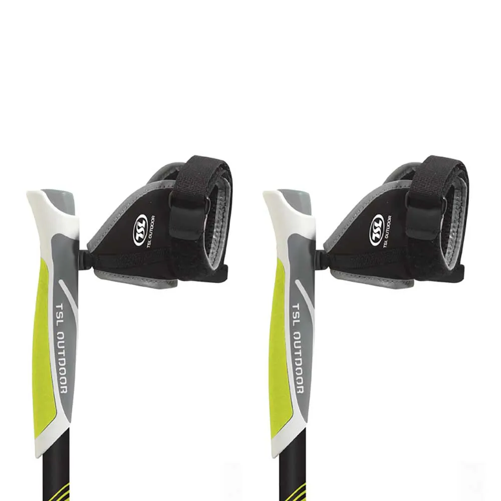 Tsl Outdoor Tactil Alu 2 Spaserstokker unisex, Green, 78-135cm Tsl Outdoor Tactil Alu 2 Spaserstokker unisex, Green, 78-135cm