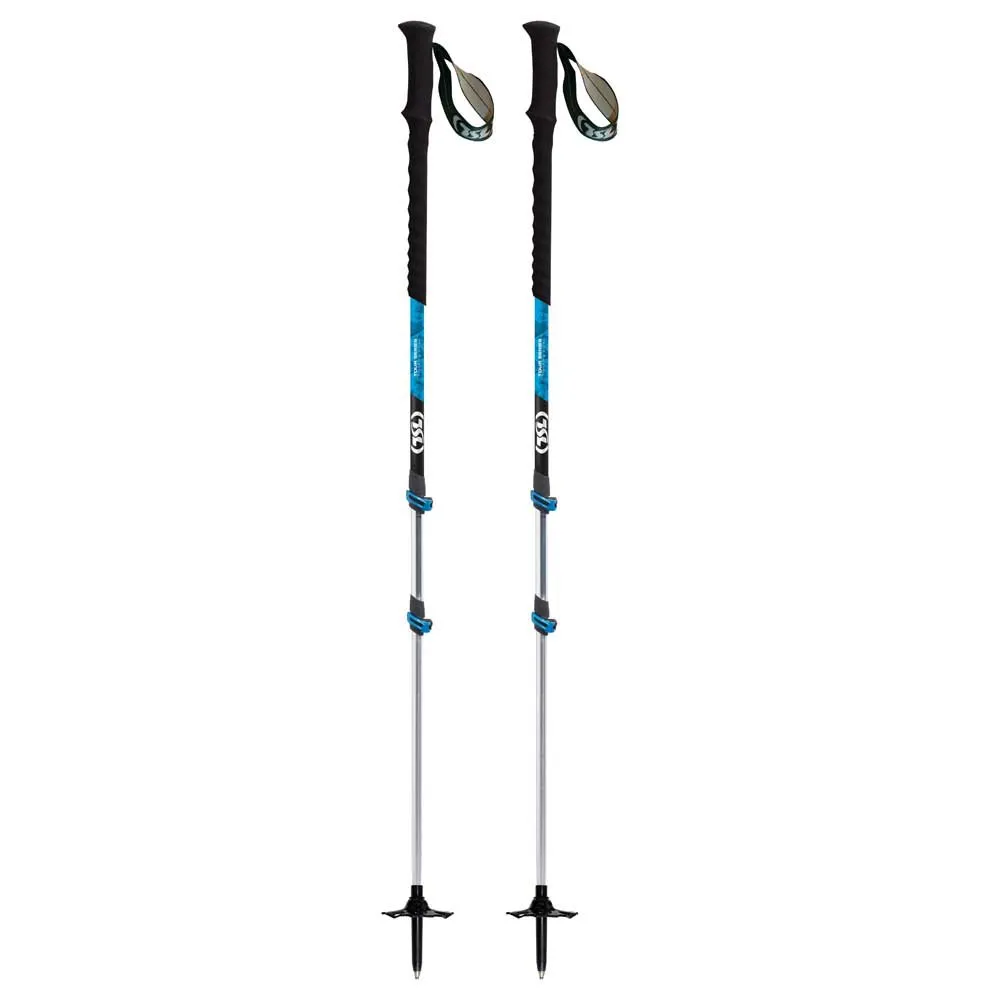 Tsl Outdoor Tour Aluminium 3 Cross Twist Spaserstokker, Blue, 72.5-140cm Tsl Outdoor Tour Aluminium 3 Cross Twist Spaserstokker, Blue, 72.5-140cm