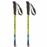 Tsl Outdoor Tour Aluminium Compact 3 Light Twist Spaserstokker, Black / yellow / blue, 62-125cm