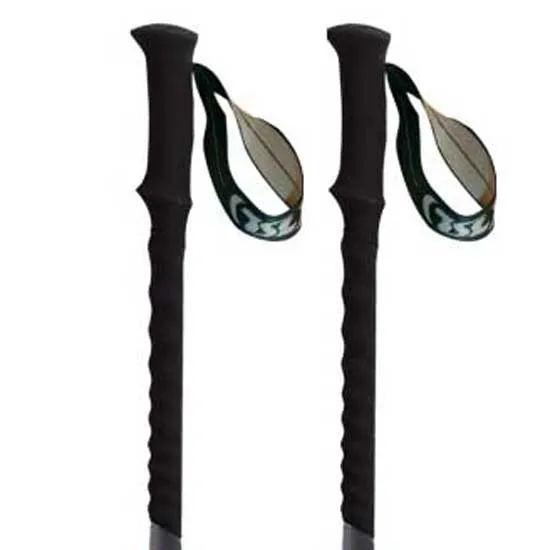 Tsl Outdoor Tour Carbon 5 Cross Twist Spaserstokker, Black / red, 110-130cm