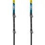 Tsl Outdoor Tour Carbon Compact 3 Cross Twist Spaserstokker, Blue / yellow, 62-125cm