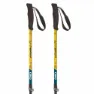 Tsl Outdoor Tour Carbon Compact 3 Light Twist Spaserstokker, Black / yellow / blue, 62-125cm