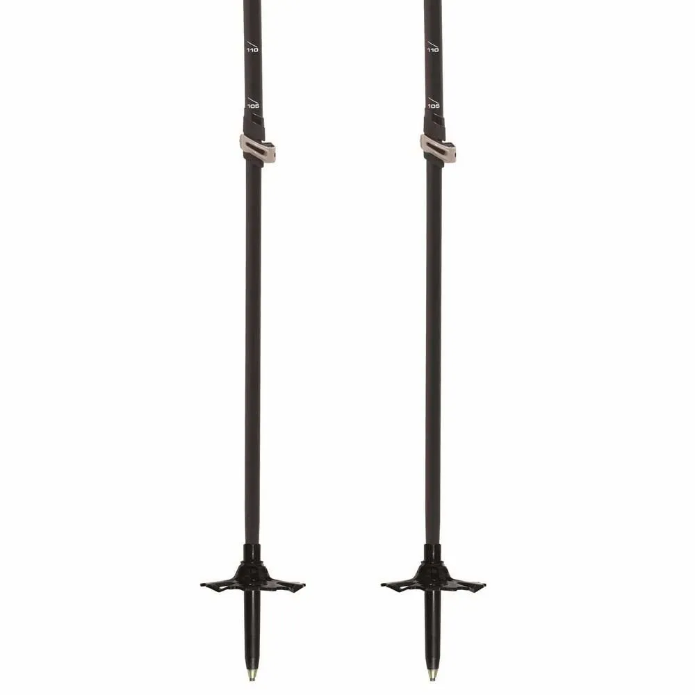 Tsl Outdoor Tour Carbon Compact 3 Light Twist Spaserstokker, Black / yellow / blue, 62-125cm Tsl Outdoor Tour Carbon Compact 3 Light Twist Spaserstokker, Black / yellow / blue, 62-125cm