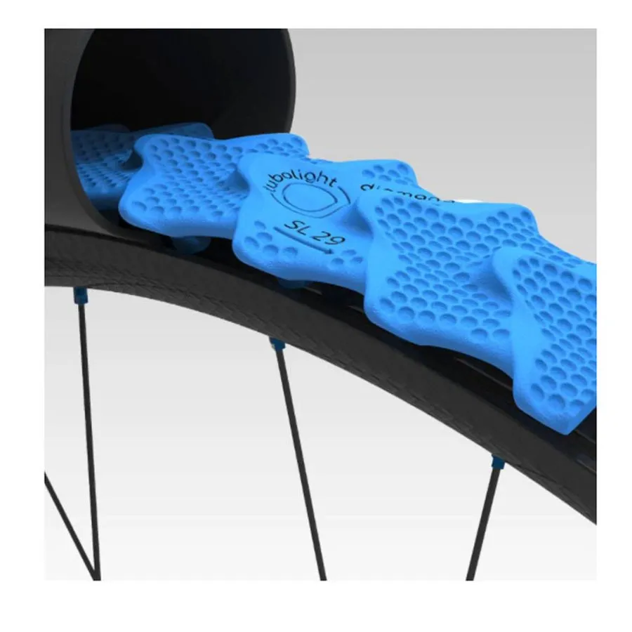 Tubolight Diamana HD 29" Dekkinnsats par, Blue, 29", Sykkeldekk