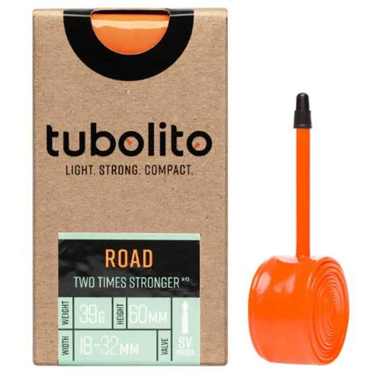 Tubolito Presta 42 Mm Slange, Orange, 700C, 18-32