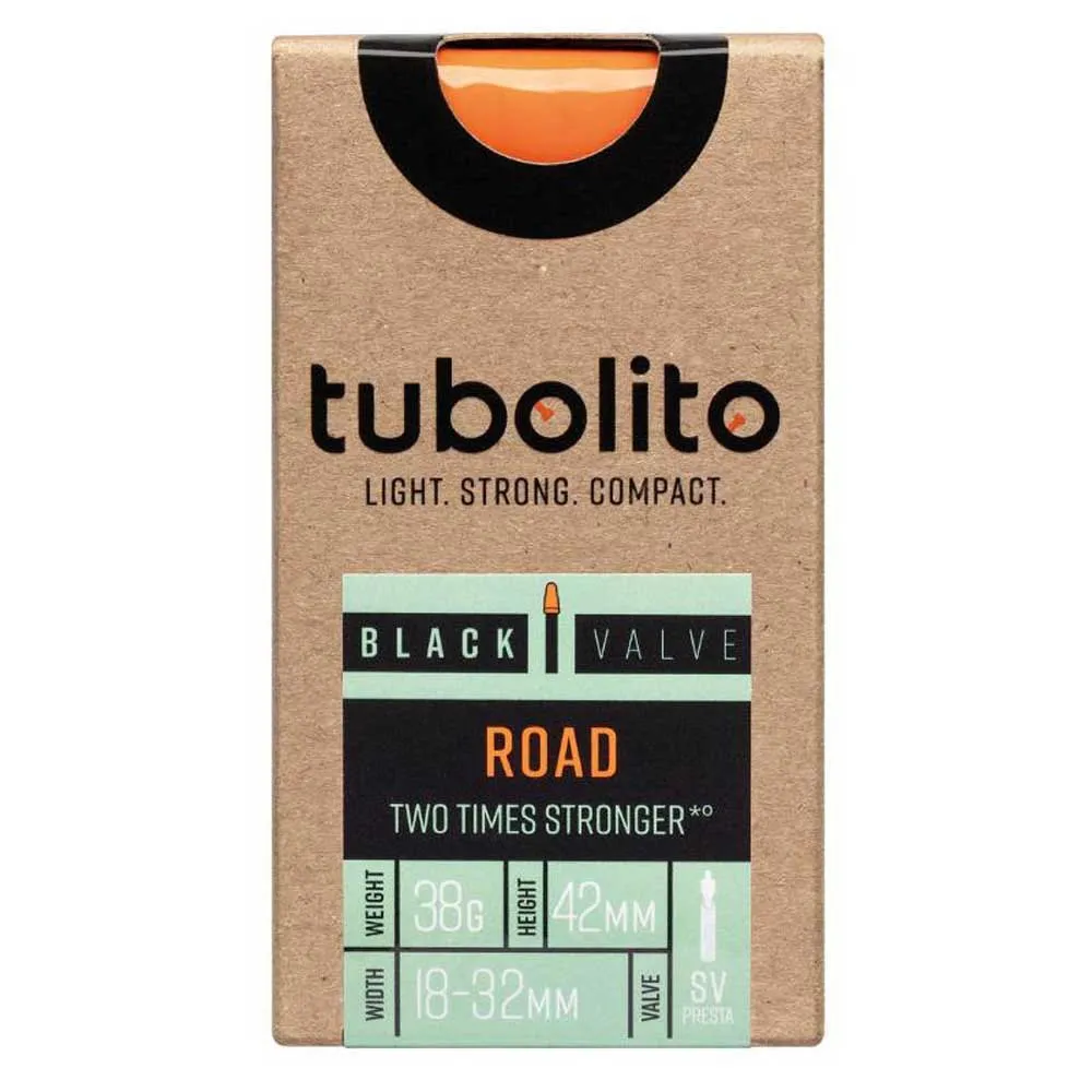 Tubolito Road Presta 42 Mm Slange, Orange, 700, 18-32 Tubolito Road Presta 42 Mm Slange, Orange, 700, 18-32