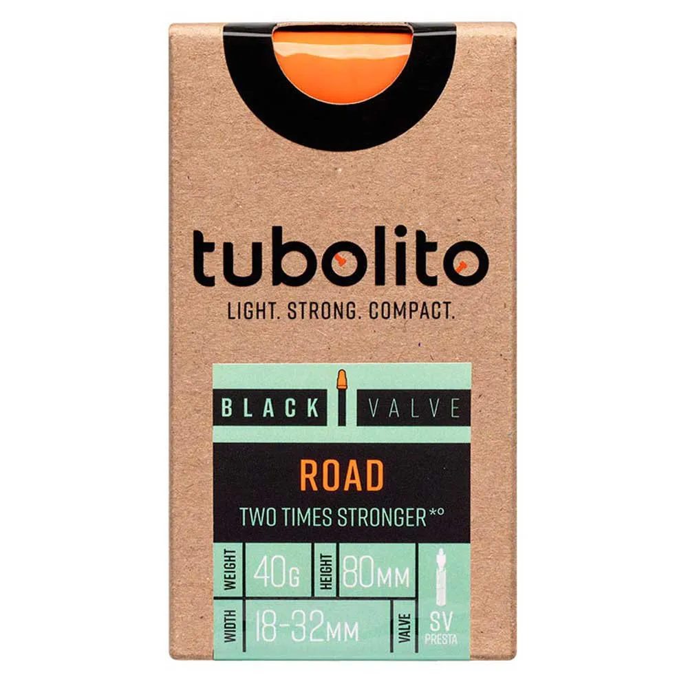 Tubolito Road Presta 80 Mm Slange, Orange, 700, 18-28