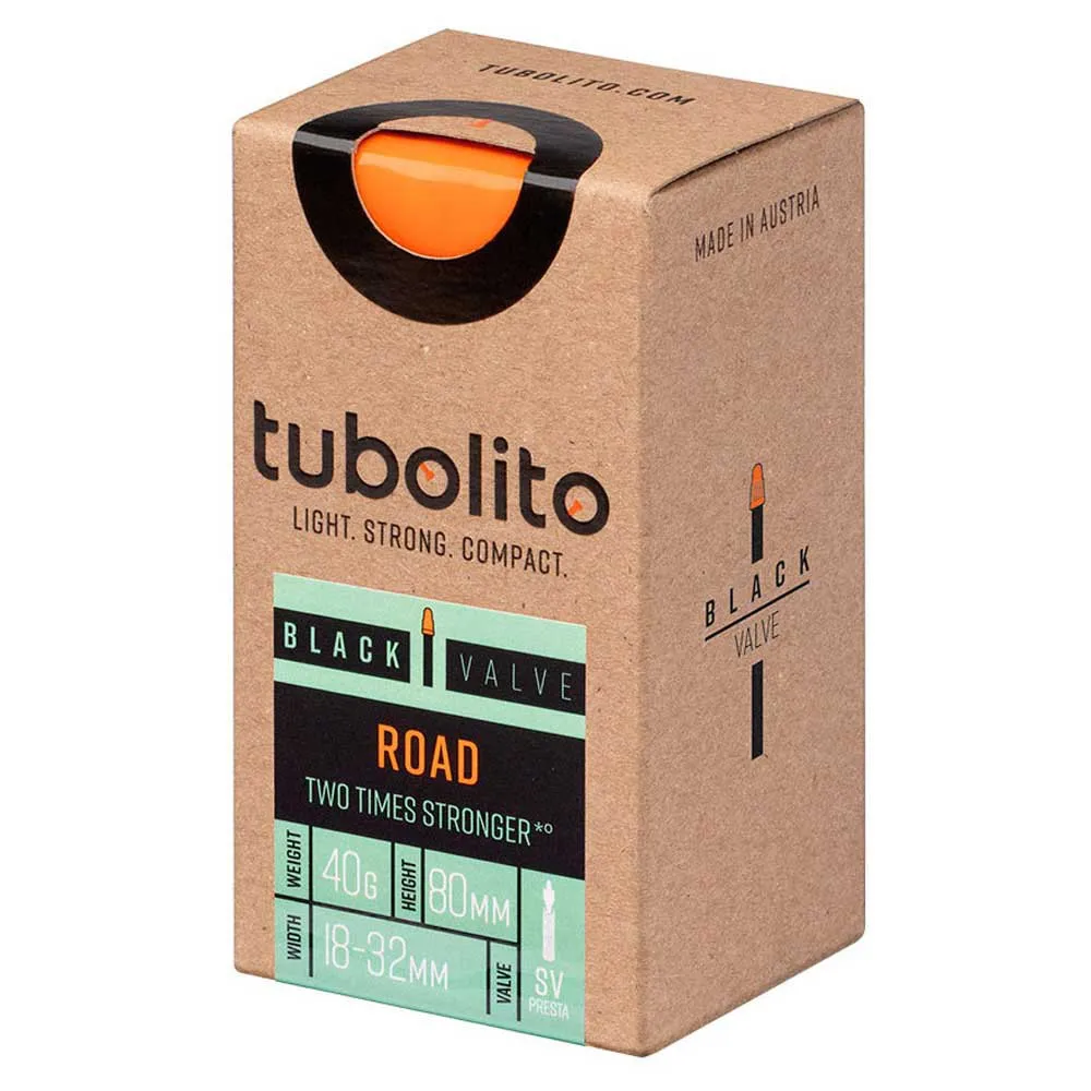 Tubolito Road Presta 80 Mm Slange, Orange, 700, 18-28