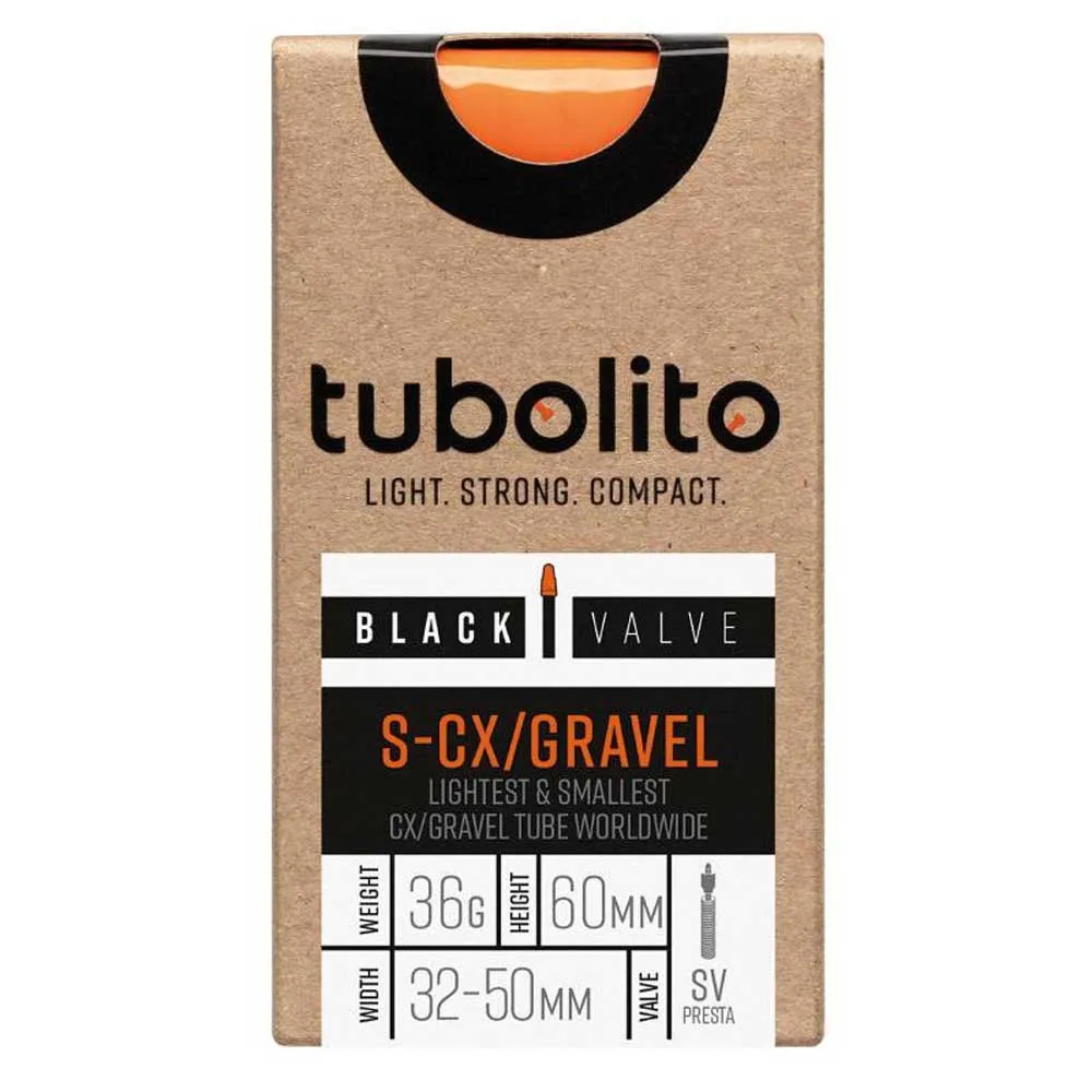 Tubolito S-tubo Cx-gravel All Slange, Orange, 700C, 32-50
