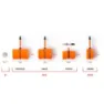 Tubolito S-tubo Mtb Sv Presta 27.5/29´´ Slange, Orange, 27.5-29", 1.8-2.5