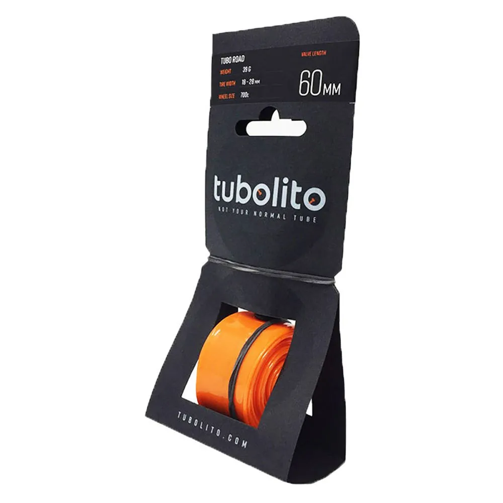 Tubolito Tubo 60 Mm Slange Refurbished, Orange, 700, 18-32