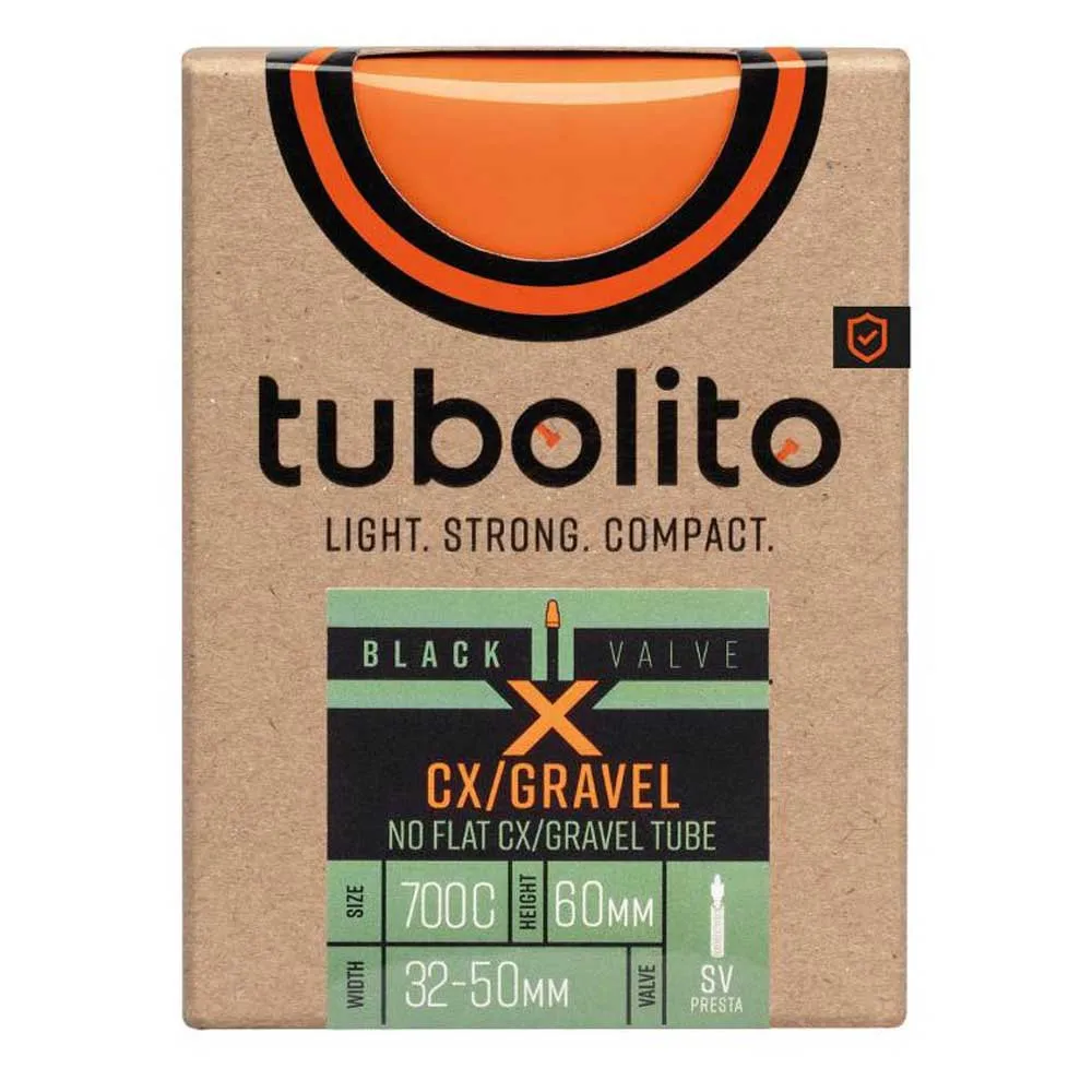 Tubolito X-tubo Cx-gravel All Slange, Orange, 700C, 32-50