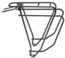 Tubus Logo EVO 26/28" Bagasjebrett, Black, 26-28"