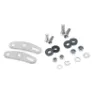 Tubus Rack Foot Extension Maskinvaresett, Black / silver, One Size