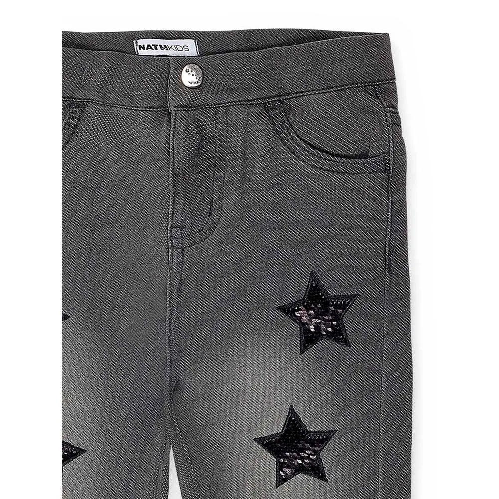 Tuc Tuc Starlight Bukser, Grey, 5Y
