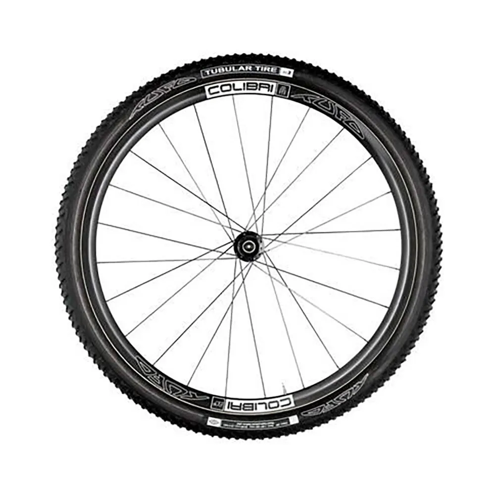 Tufo Colibri 26´´ Tubular Terrengsykkel Forhjul, Black, 15 x 100mm