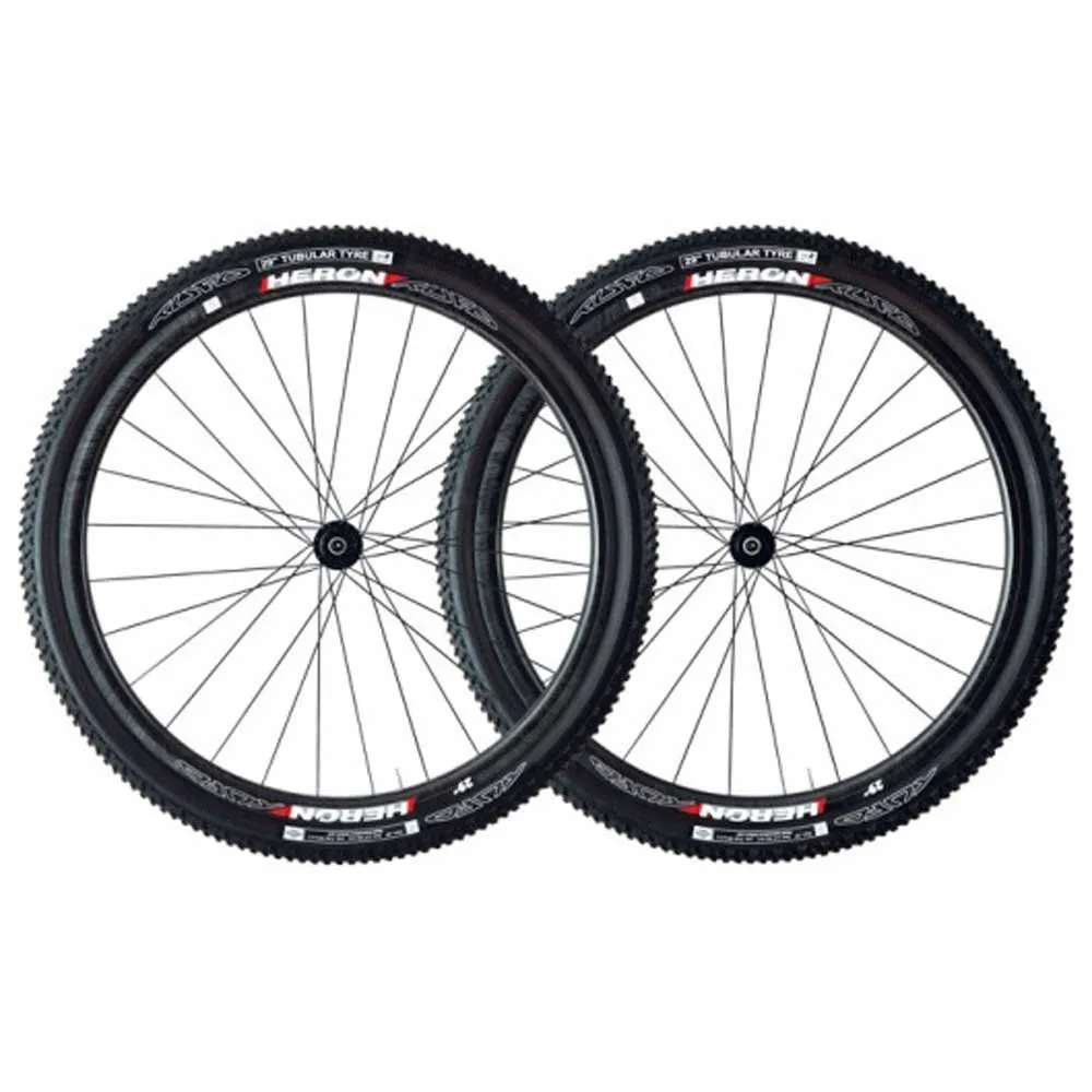 Tufo Heron 29´´ Tubular Mtb Bakhjul, Black, 12 x 148mm Tufo Heron 29´´ Tubular Mtb Bakhjul, Black, 12 x 148mm