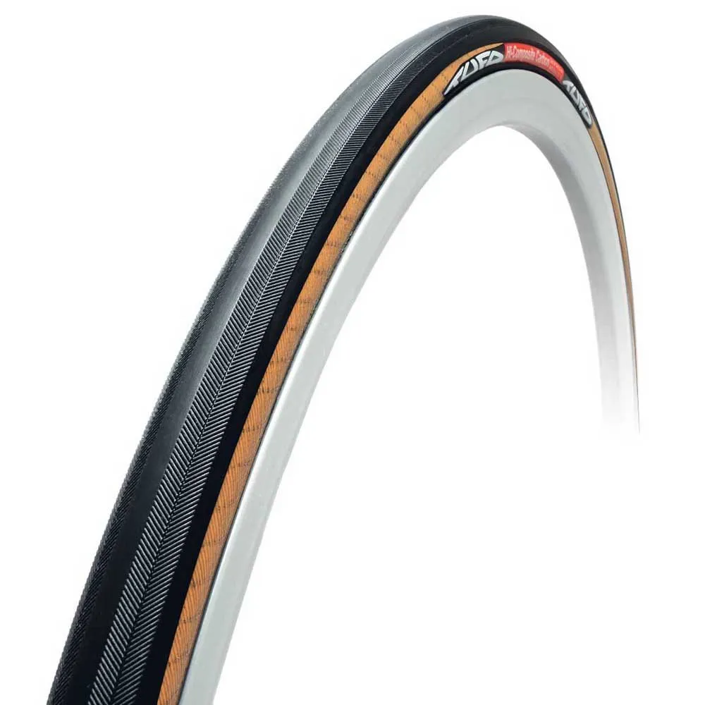 Tufo High Composite Carbon 700c X 23 Stiv Racerdekk Refurbished, Black / beige, 700C x 23, Sykkeldekk Tufo High Composite Carbon 700c X 23 Stiv Racerdekk Refurbished, Black / beige, 700C x 23, Sykkeldekk