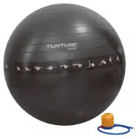 Tunturi Gymball 65 cm Black, Anti Burst, Gymball