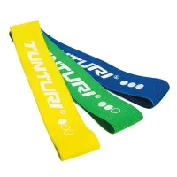 Tunturi Textile Resistance Band set, 3 Pieces, Powerband & Mini band