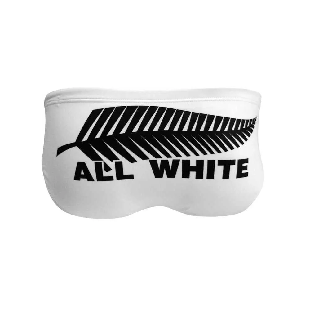 Turbo All White Badetrusser male Turbo All White Badetrusser male