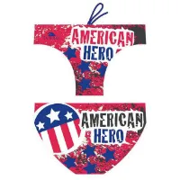 Turbo American Hero-happy Badetrusser male
