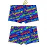 Turbo Aquabiking Letters Badeshorts Boxer male