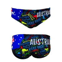 Turbo Australia Draw Badetrusser male Turbo Australia Draw Badetrusser male