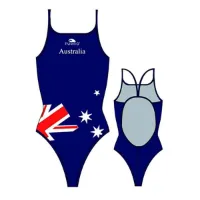 Turbo Australia Flag Tynn Stropp Badedrakt female